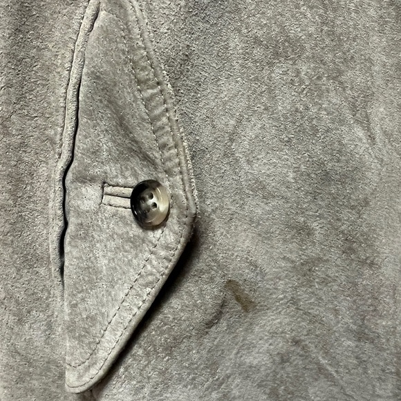 AUTHENTIC VINTAGE 1980s Abercrombie & Fitch Suede Harrington Jacket - Picture 9 of 14